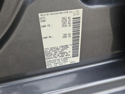 2023 Nissan Altima 2.5 SV