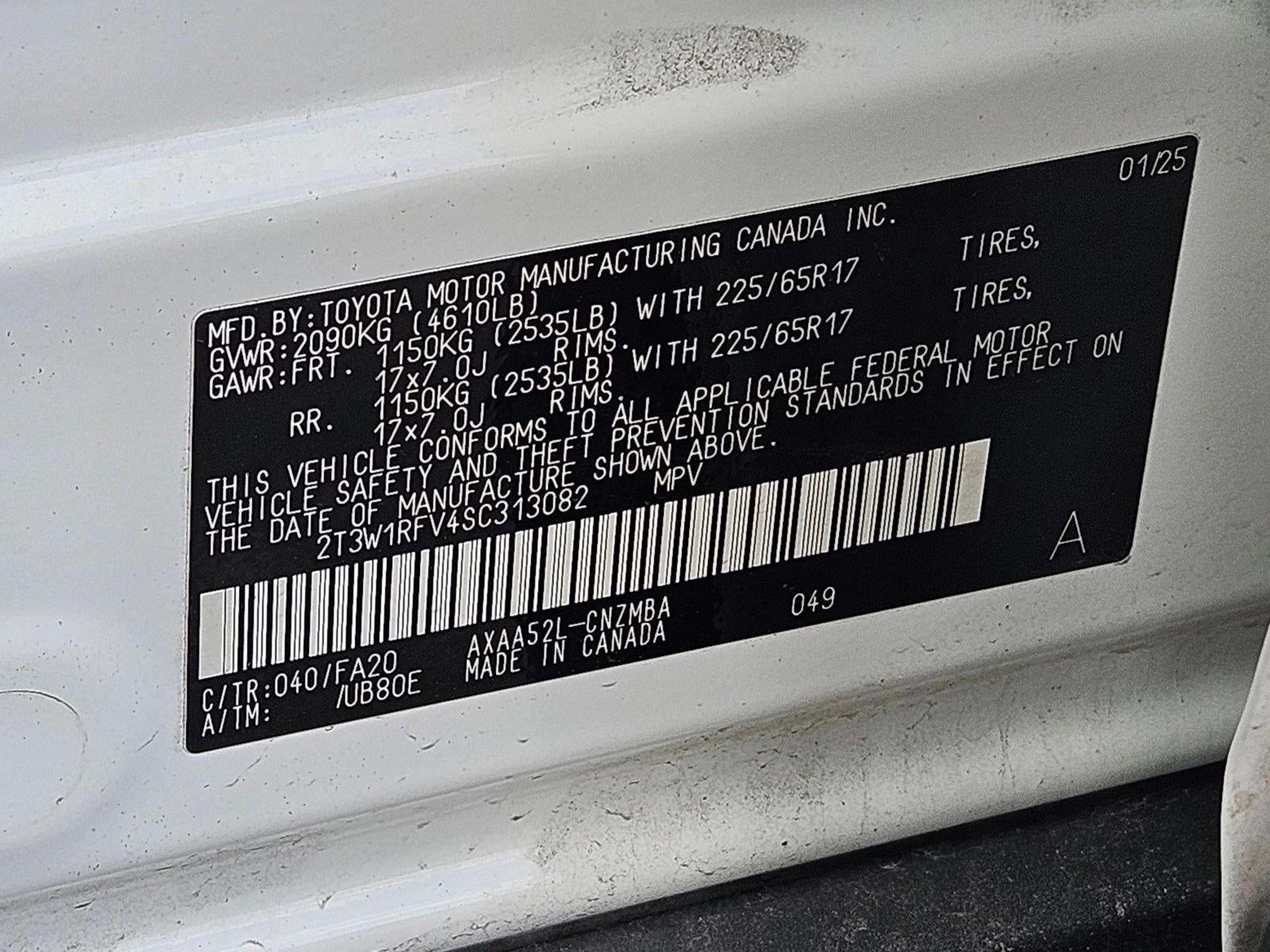 2025 Toyota RAV4 XLE