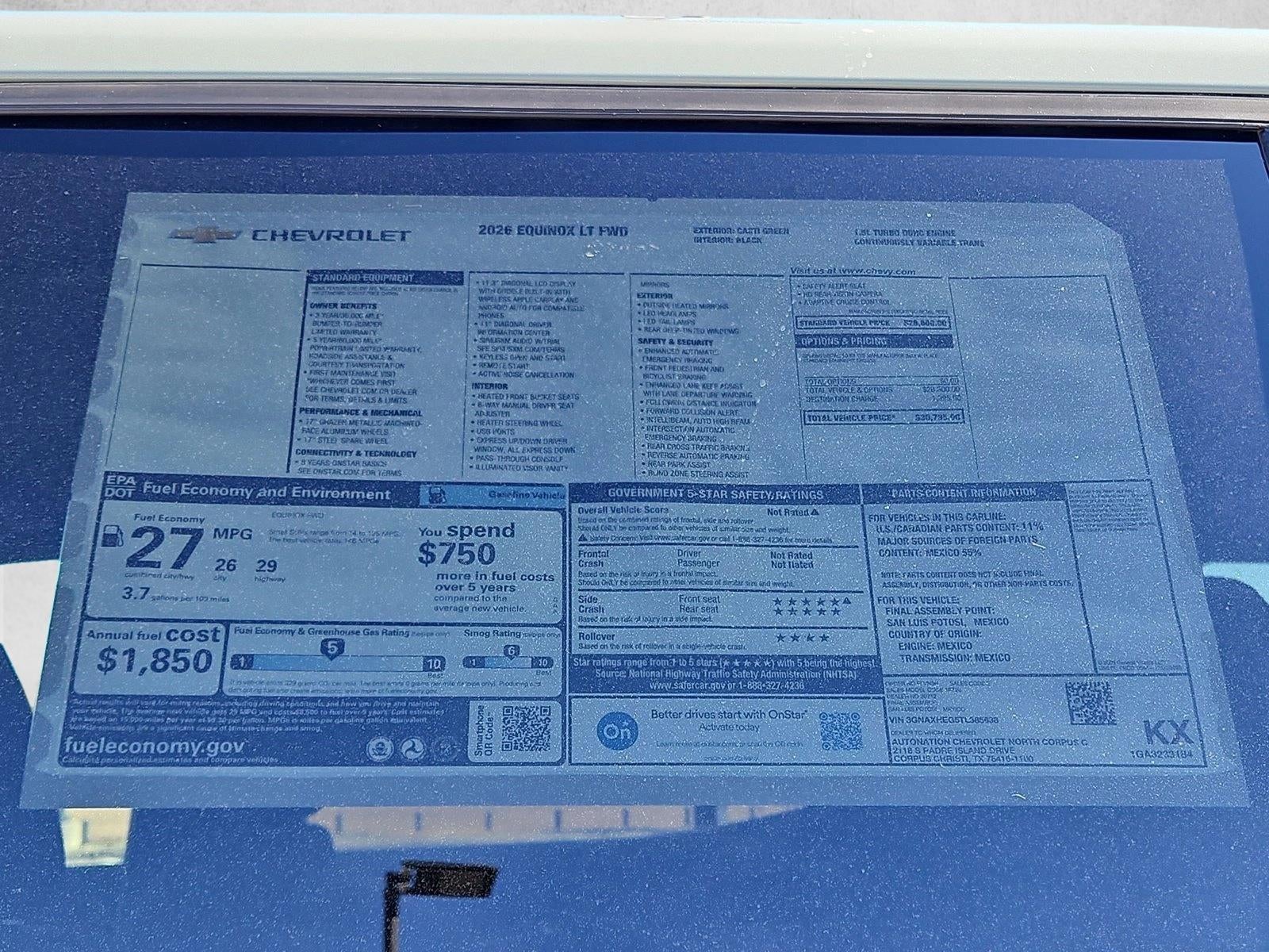 2026 Chevrolet Equinox LT