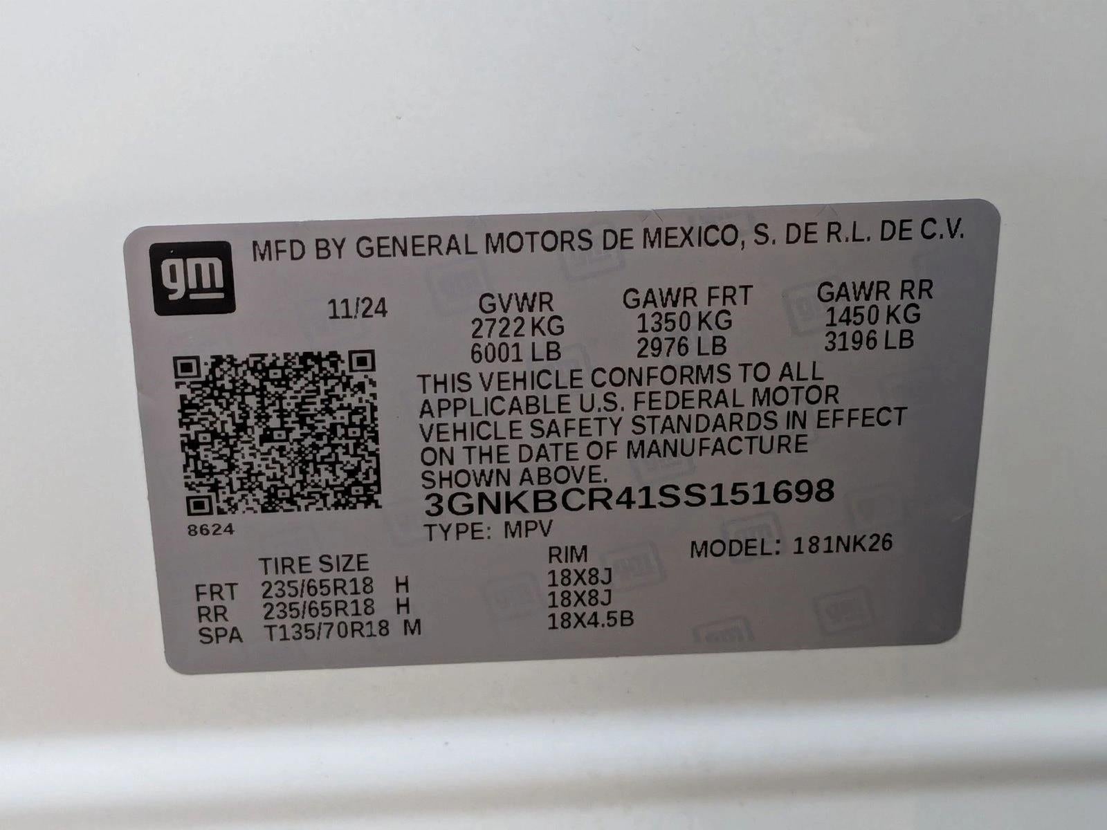 2025 Chevrolet Blazer 2LT