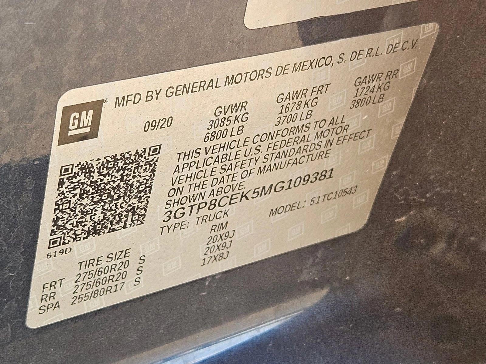 2021 GMC Sierra 1500 Elevation