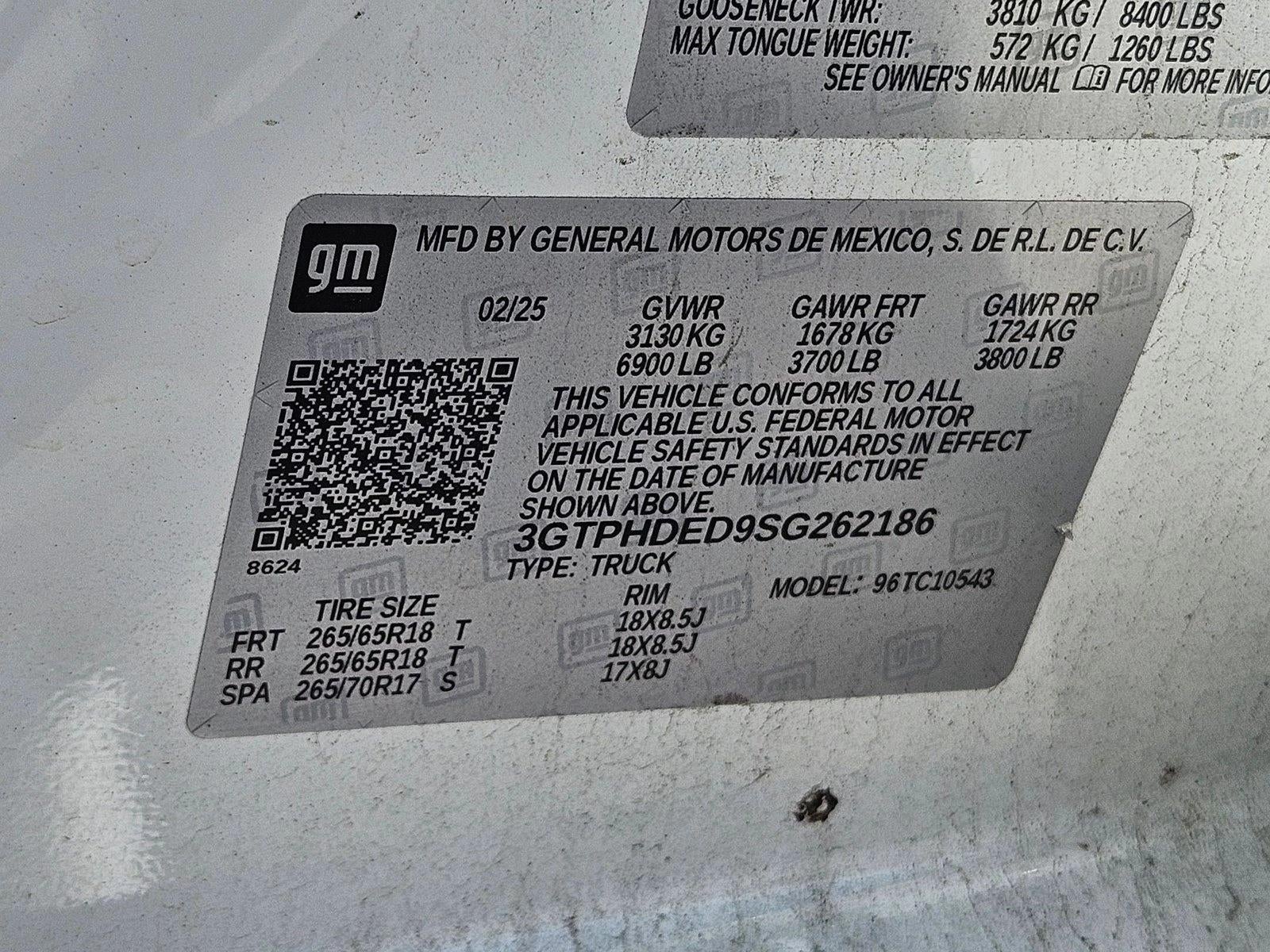 2025 GMC Sierra 1500 SLT