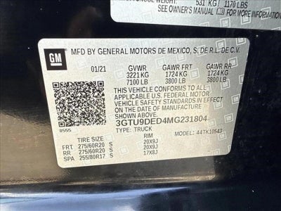2021 GMC Sierra 1500 SLT