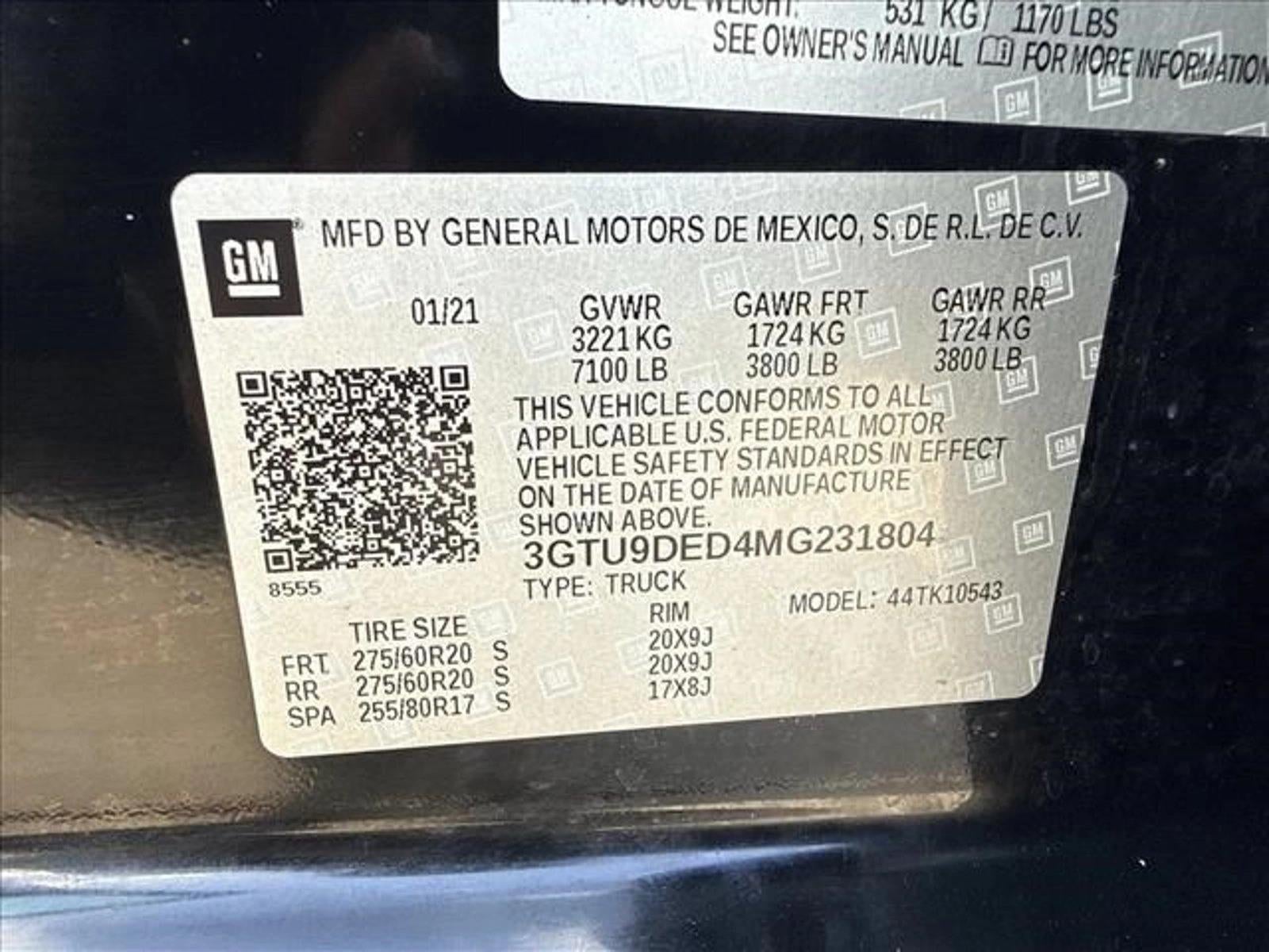 2021 GMC Sierra 1500 SLT