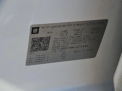 2019 GMC Sierra 1500 SLT