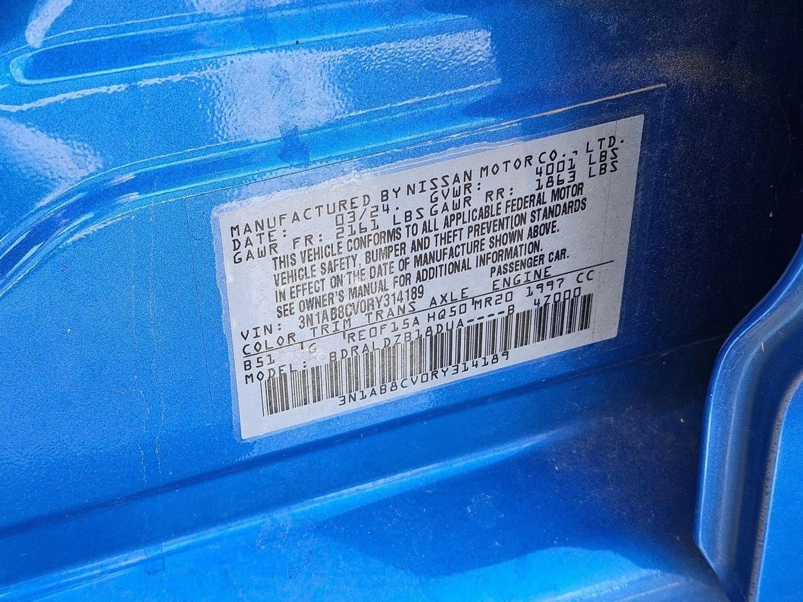 2024 Nissan Sentra SV