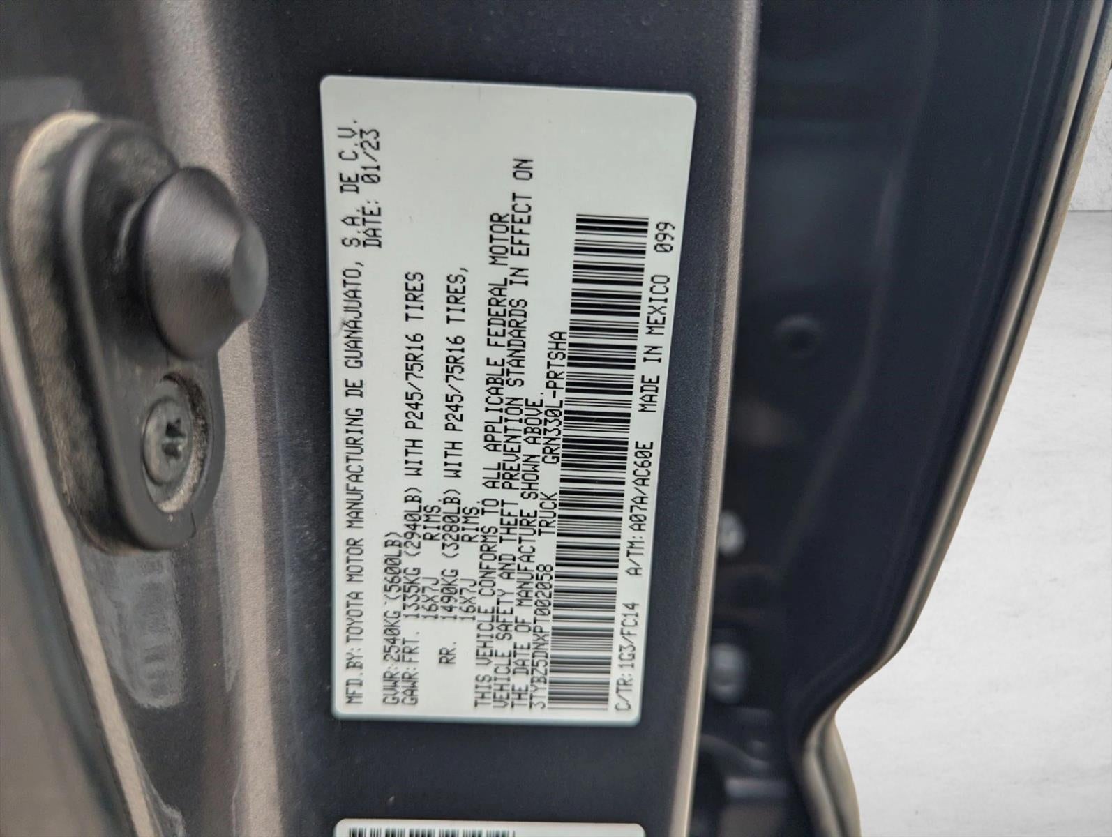 2023 Toyota Tacoma 2WD SR5