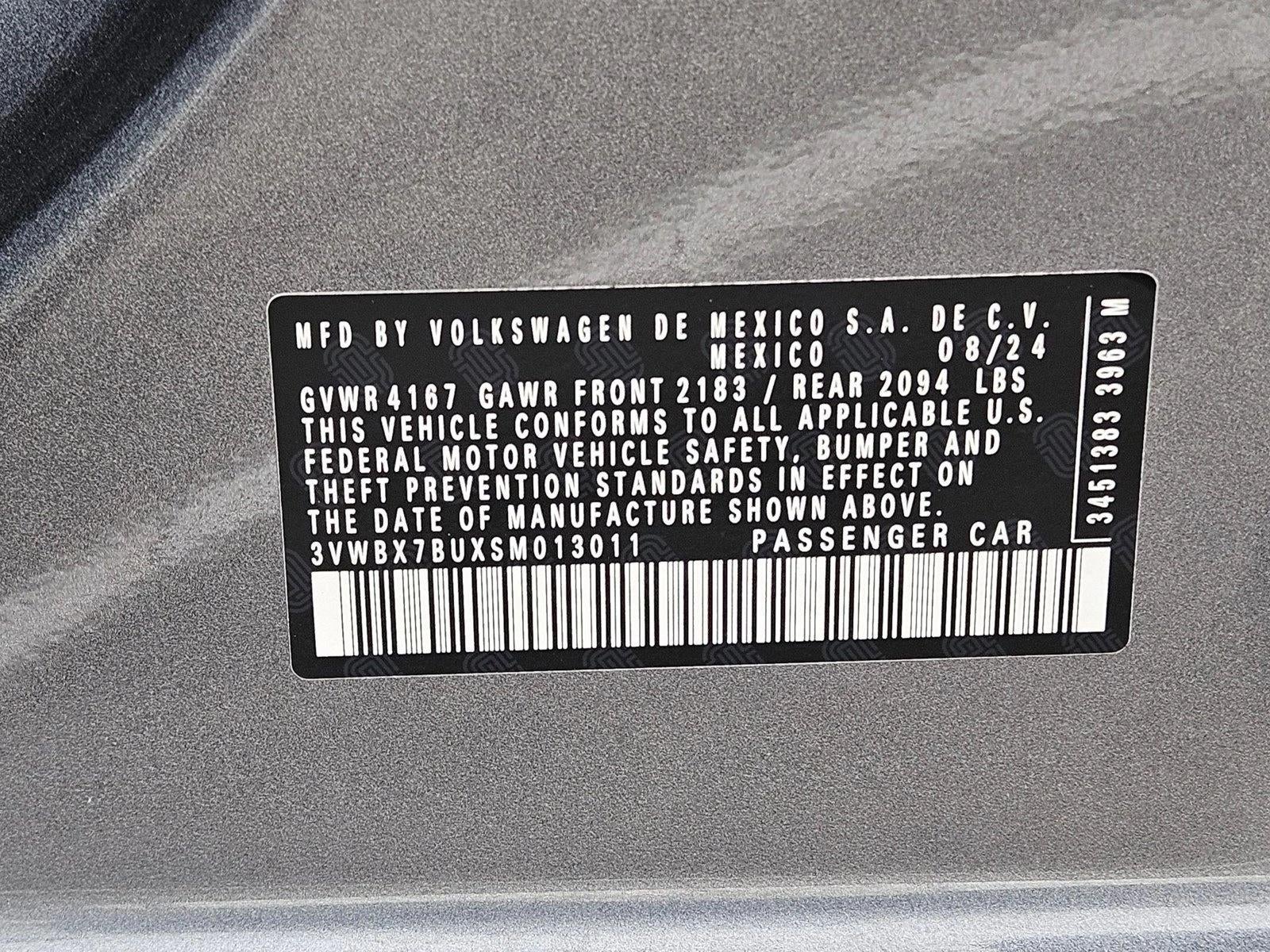 2025 Volkswagen Jetta Sport