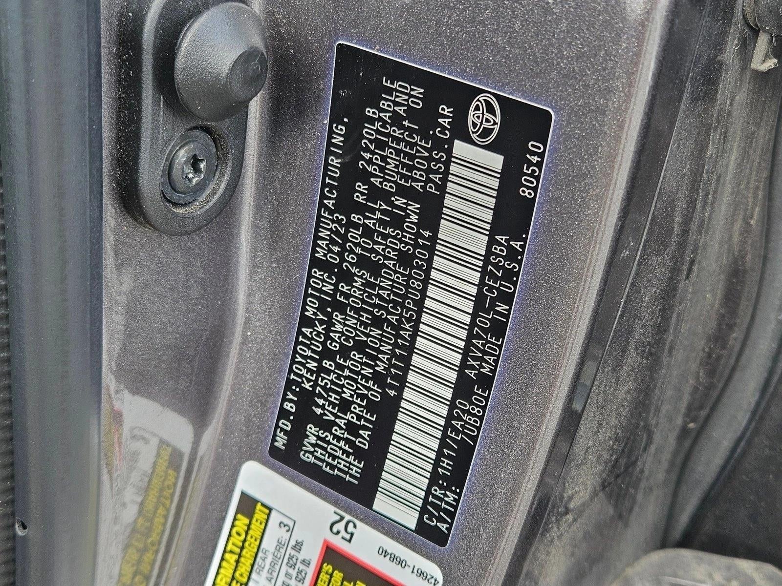2023 Toyota Camry SE