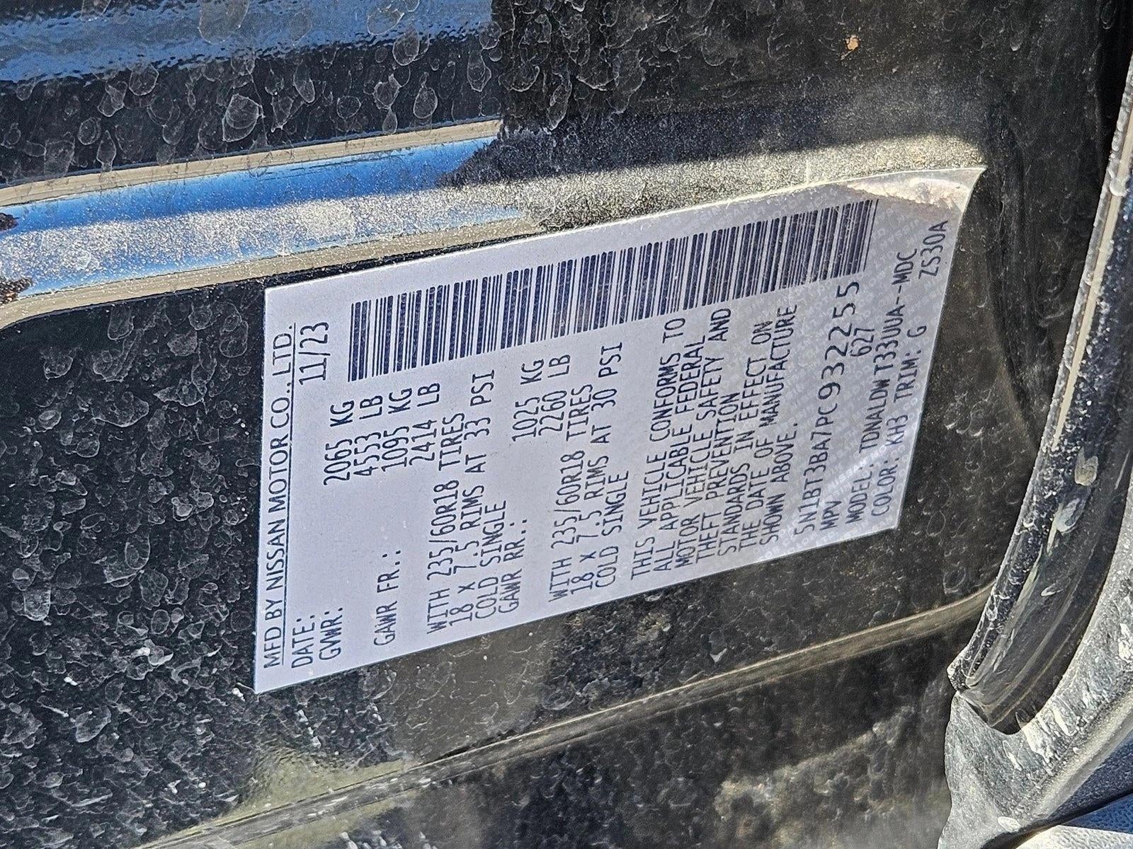 2023 Nissan Rogue SV