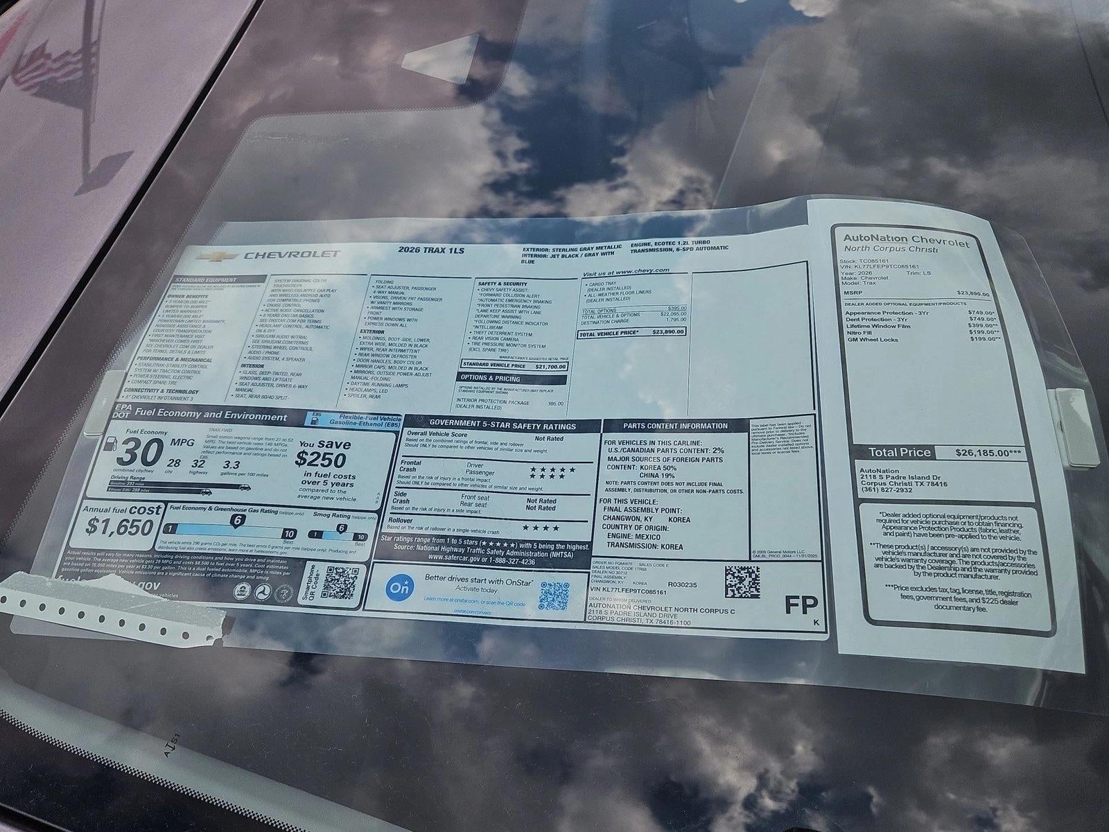 2026 Chevrolet Trax LS