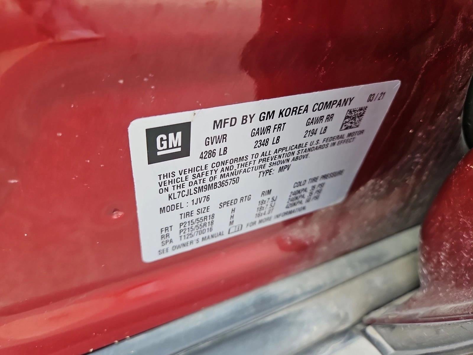 2021 Chevrolet Trax LT