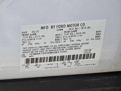 2021 Ford Explorer XLT