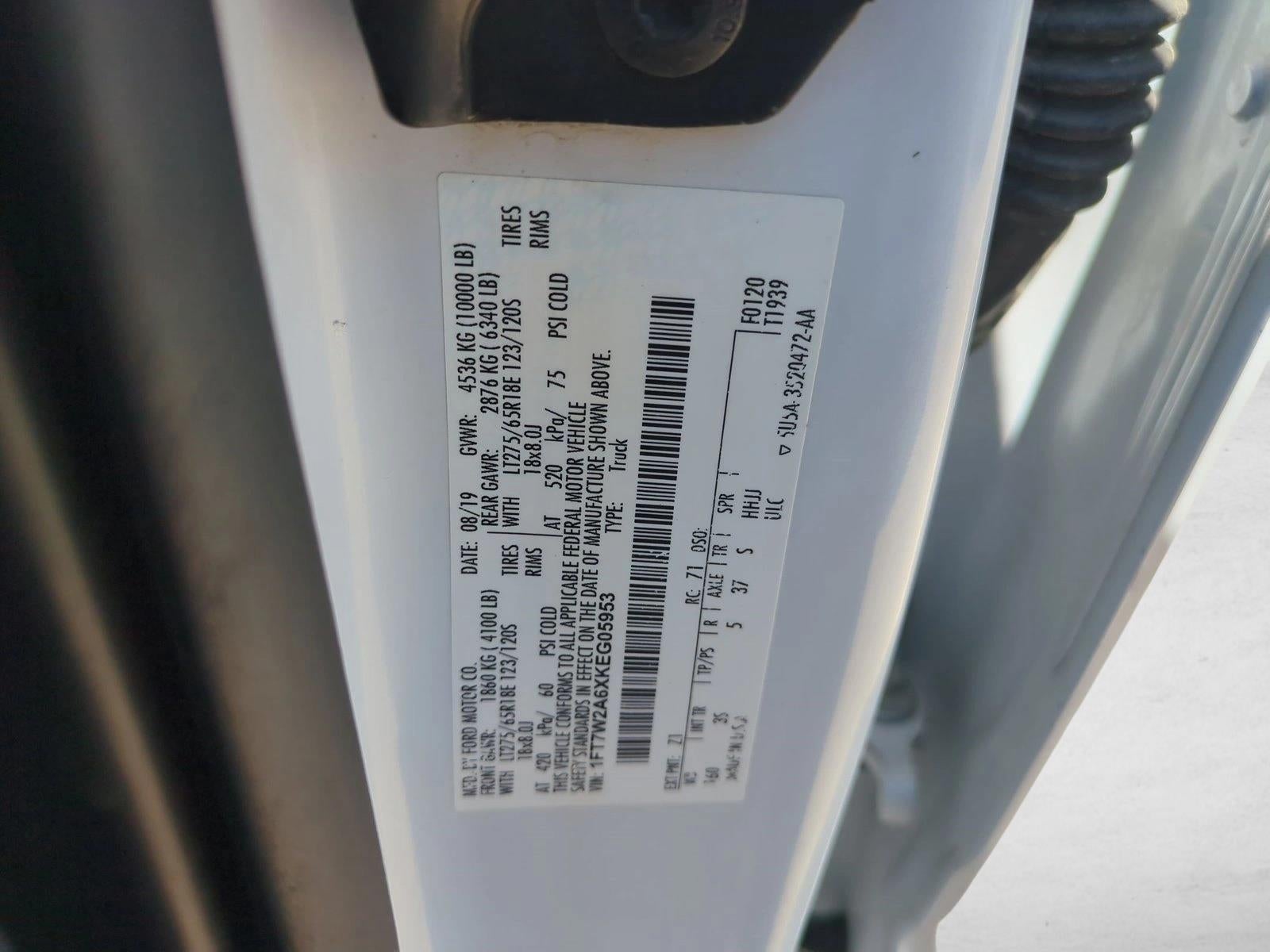 2019 Ford Super Duty F-250 SRW XL