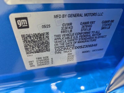 2025 Chevrolet Silverado 1500 LT