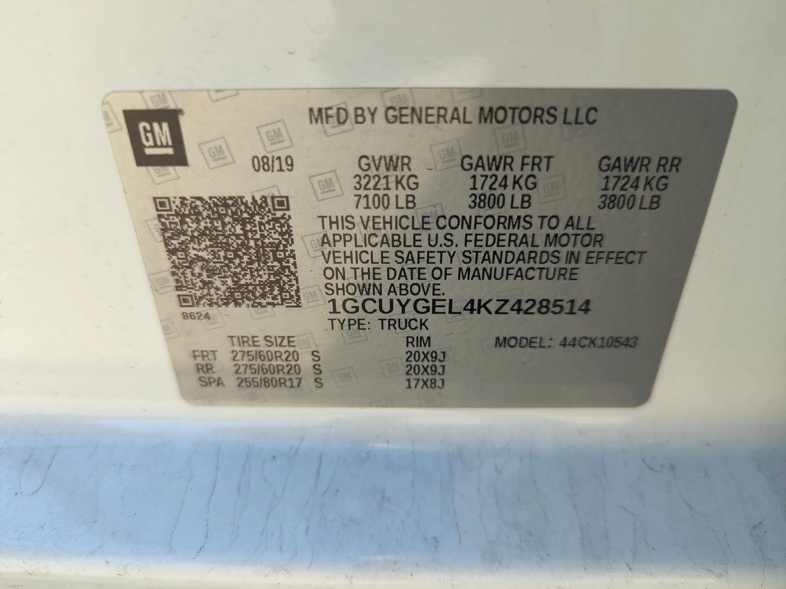 2019 Chevrolet Silverado 1500 LTZ