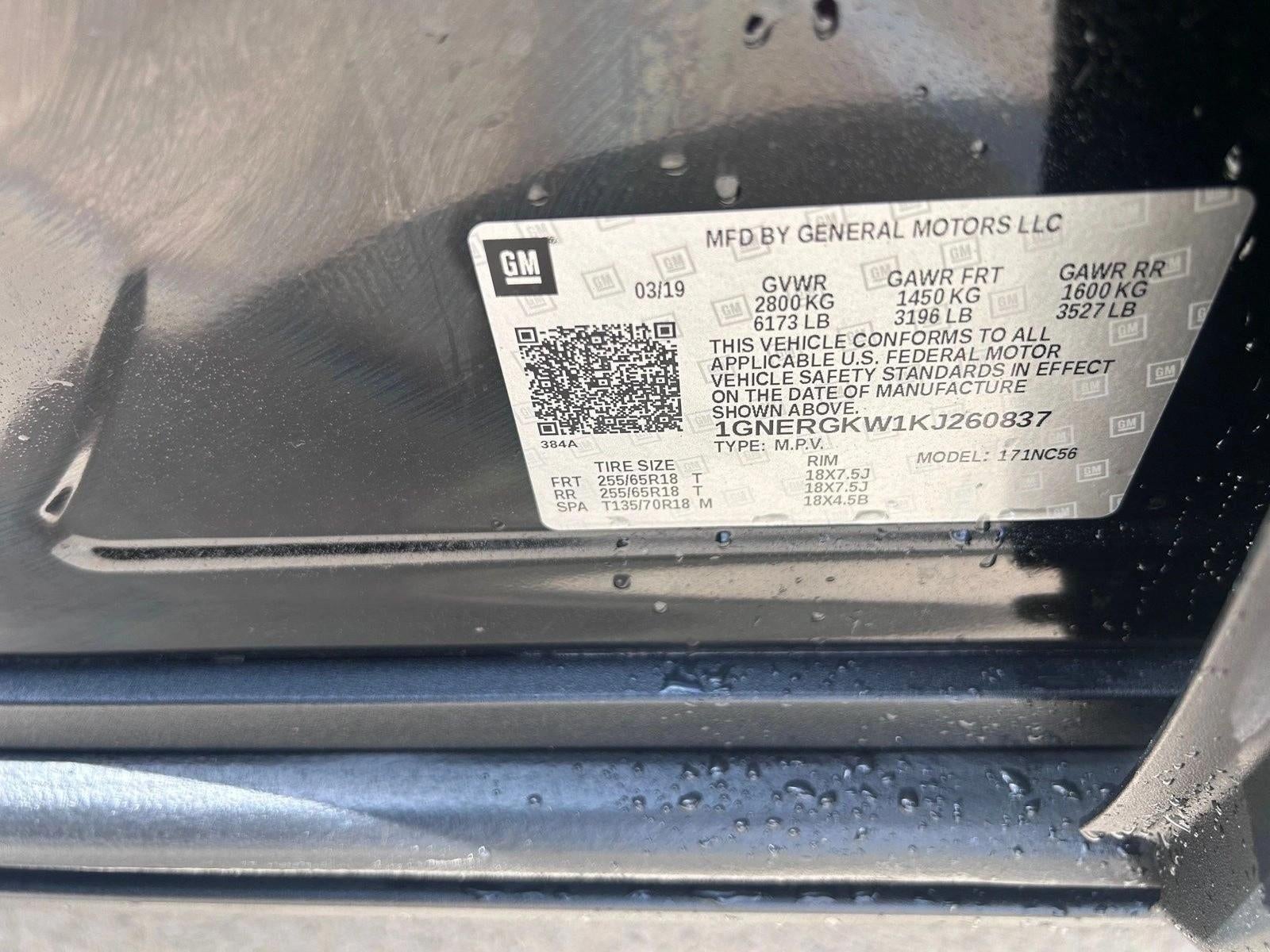 2019 Chevrolet Traverse LT Cloth