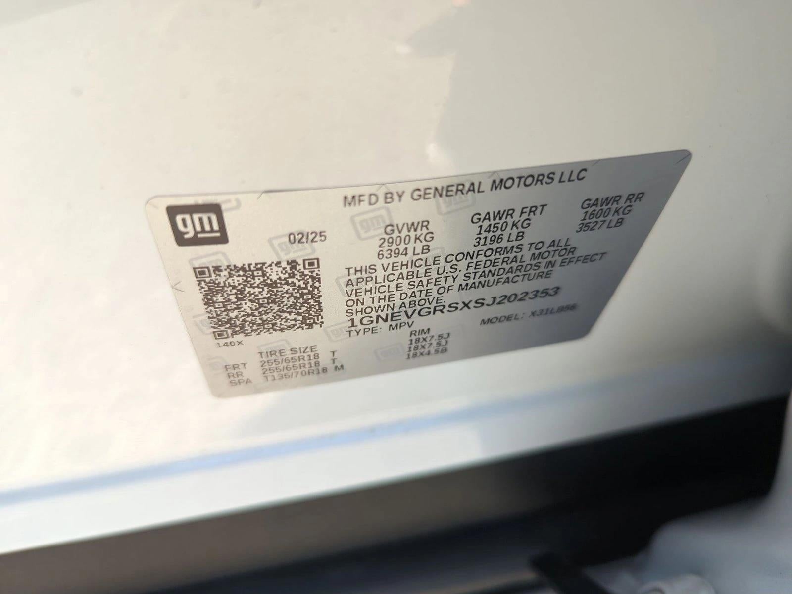 2025 Chevrolet Traverse LT