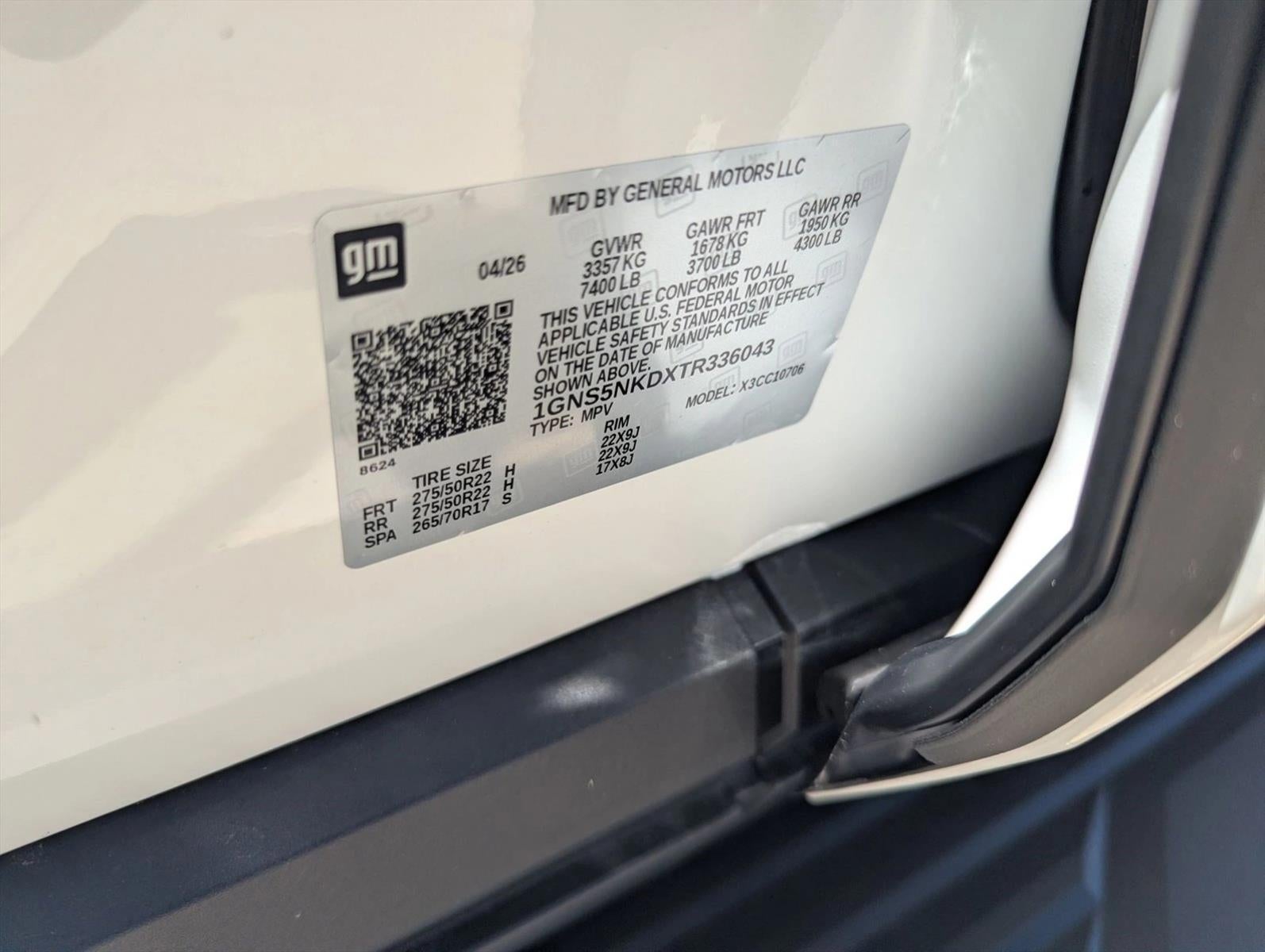 2026 Chevrolet Tahoe LT