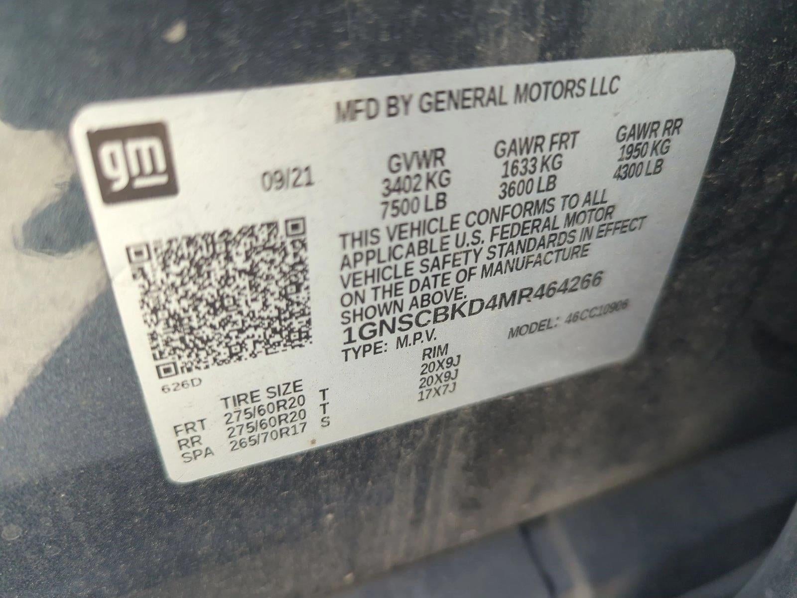 2021 Chevrolet Suburban LS