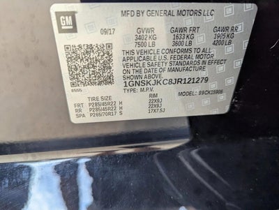 2018 Chevrolet Suburban Premier