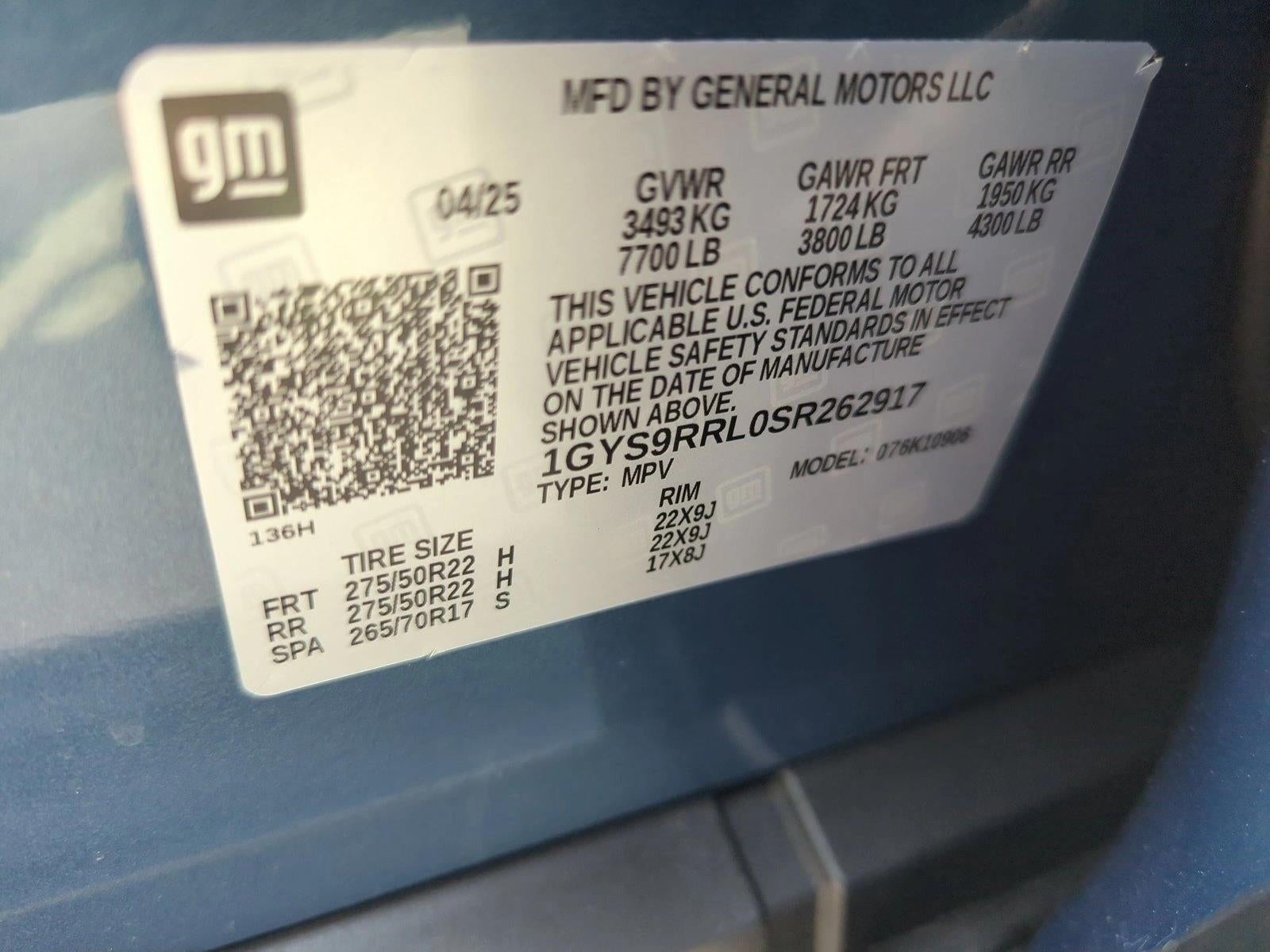 2025 Cadillac Escalade ESV Sport Platinum