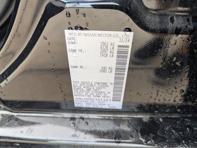 2025 Nissan Altima SV