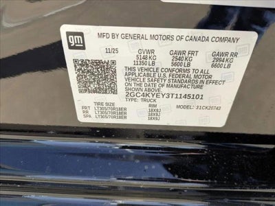 2026 Chevrolet Silverado 2500 HD ZR2