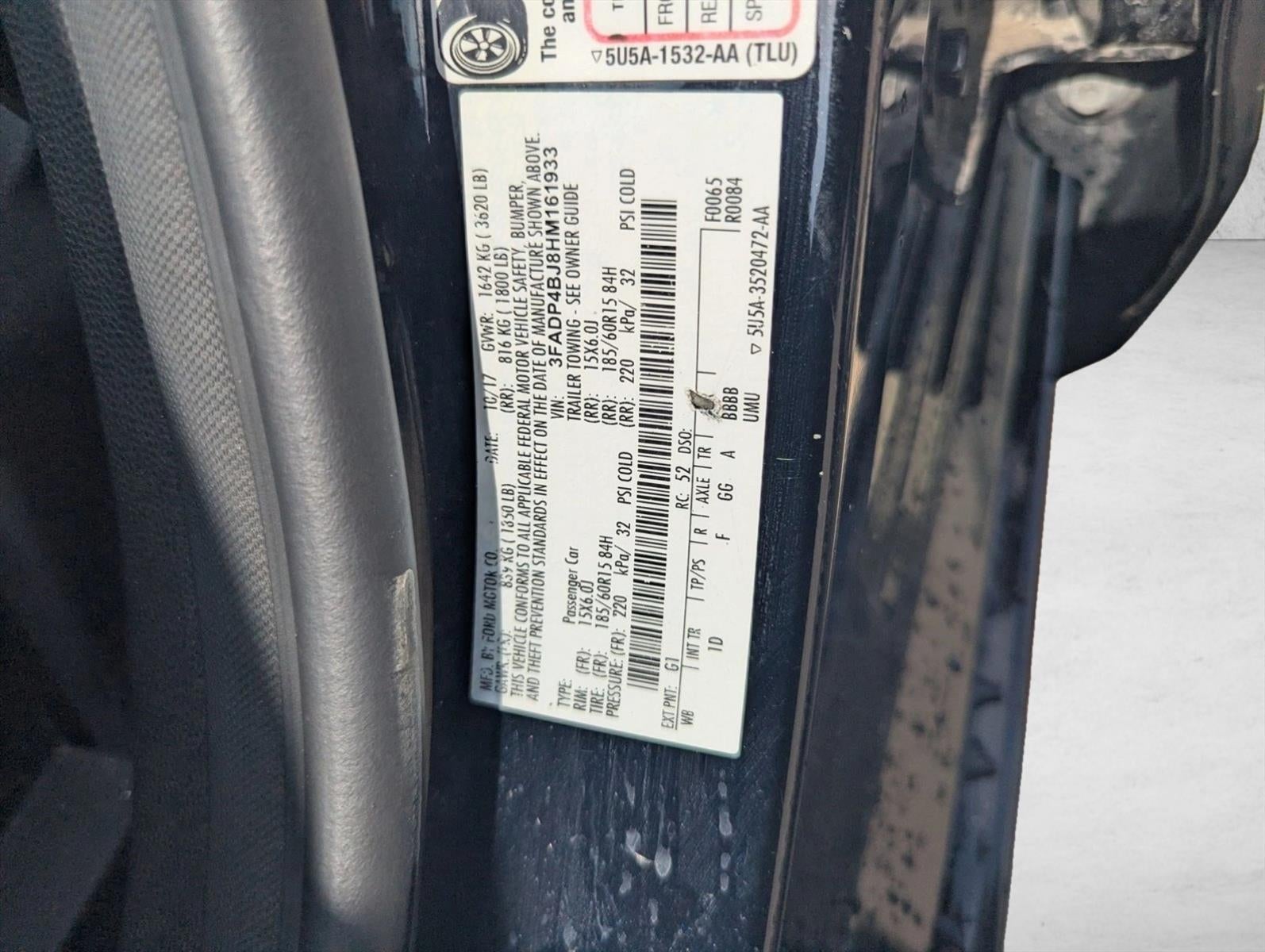 2017 Ford Fiesta SE