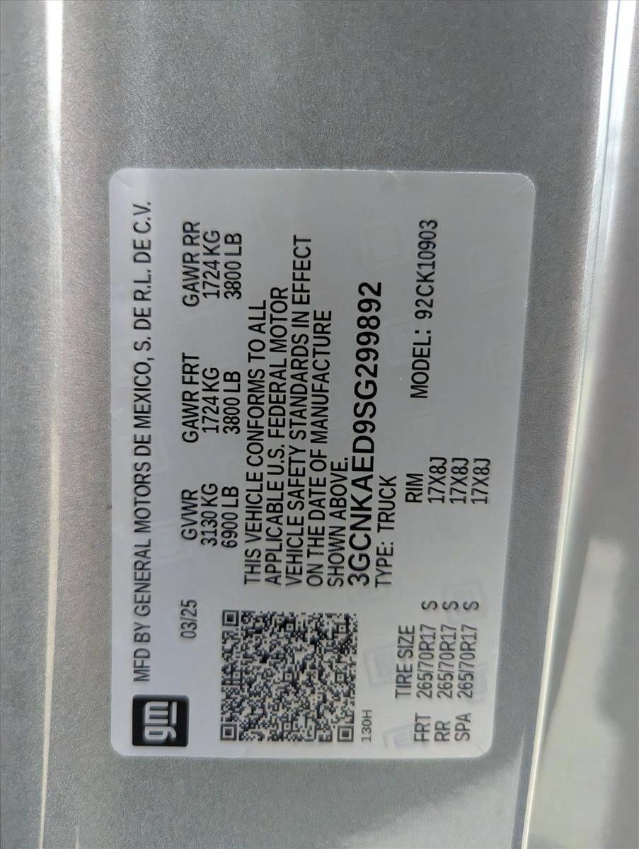 2025 Chevrolet Silverado 1500 WT