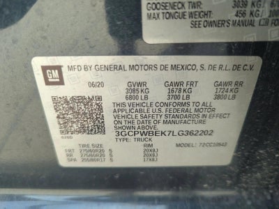 2020 Chevrolet Silverado 1500 Custom