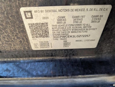 2020 Chevrolet Silverado 1500 LT