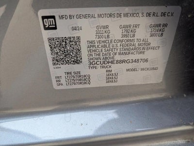 2024 Chevrolet Silverado 1500 ZR2