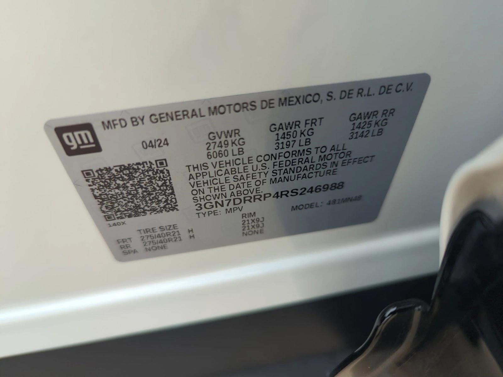 2024 Chevrolet Equinox EV 3RS