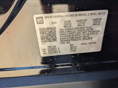 2026 Chevrolet Equinox RS