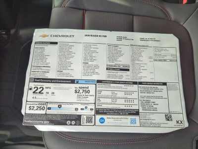 2026 Chevrolet Blazer RS