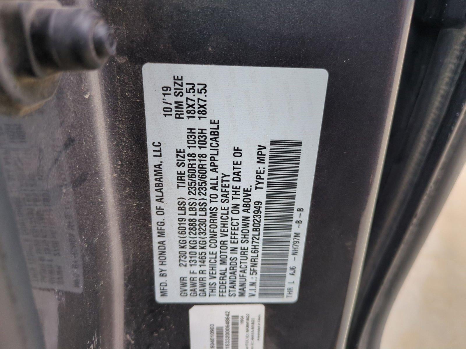 2020 Honda Odyssey EX-L