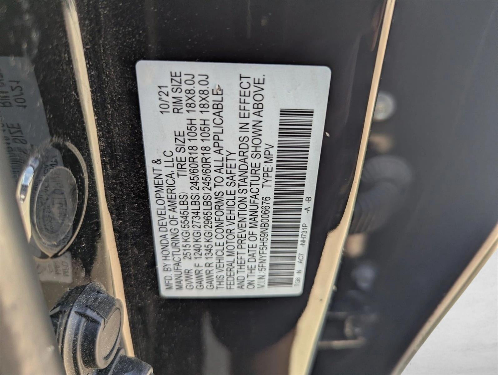 2022 Honda Pilot 2WD EX-L