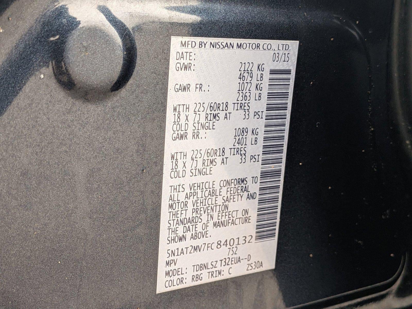 2015 Nissan Rogue SL