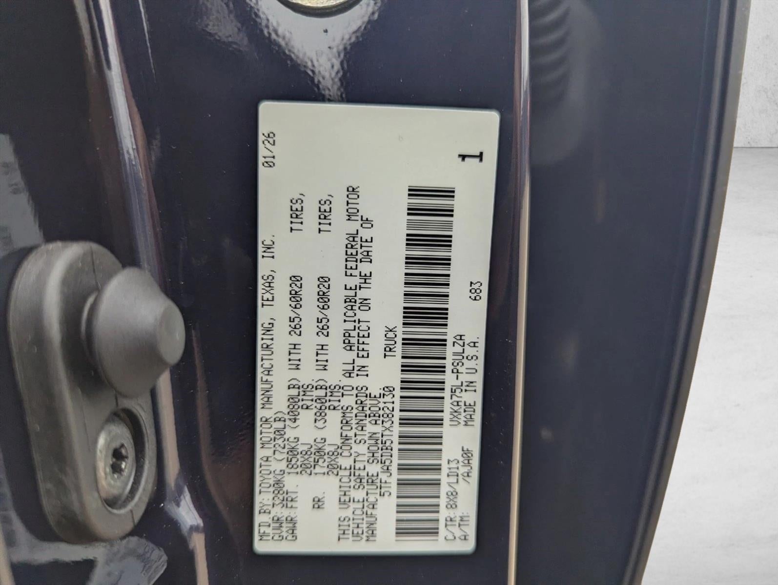 2026 Toyota Tundra Limited CrewMax 5.5' Bed