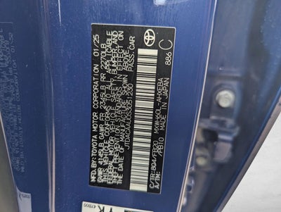 2025 Toyota Prius LE