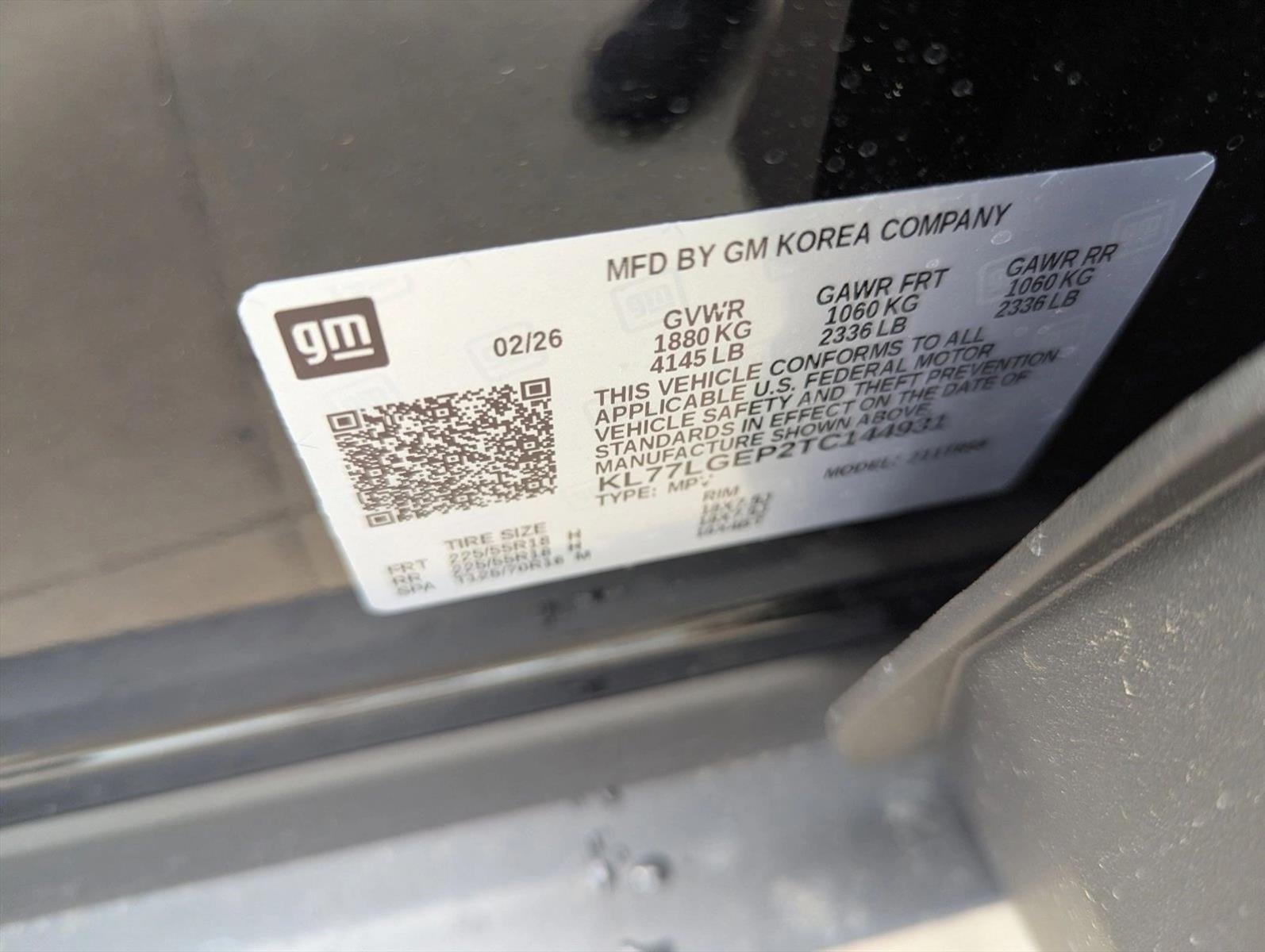 2026 Chevrolet Trax 1RS