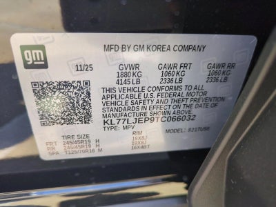 2026 Chevrolet Trax 2RS