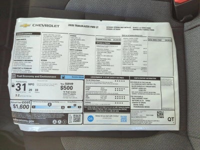 2026 Chevrolet Trailblazer LT