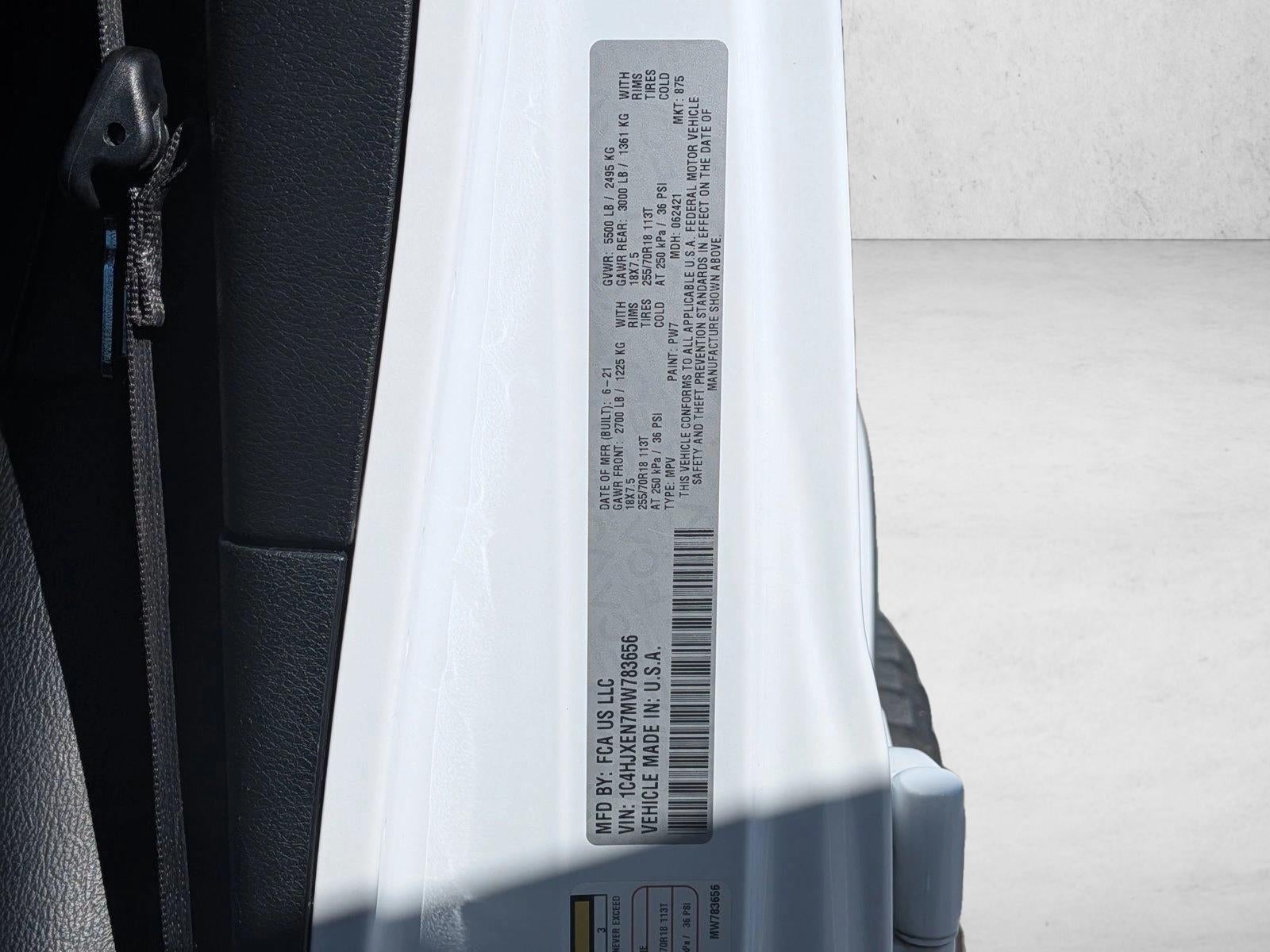 2021 Jeep Wrangler Unlimited Sahara Altitude 4x4