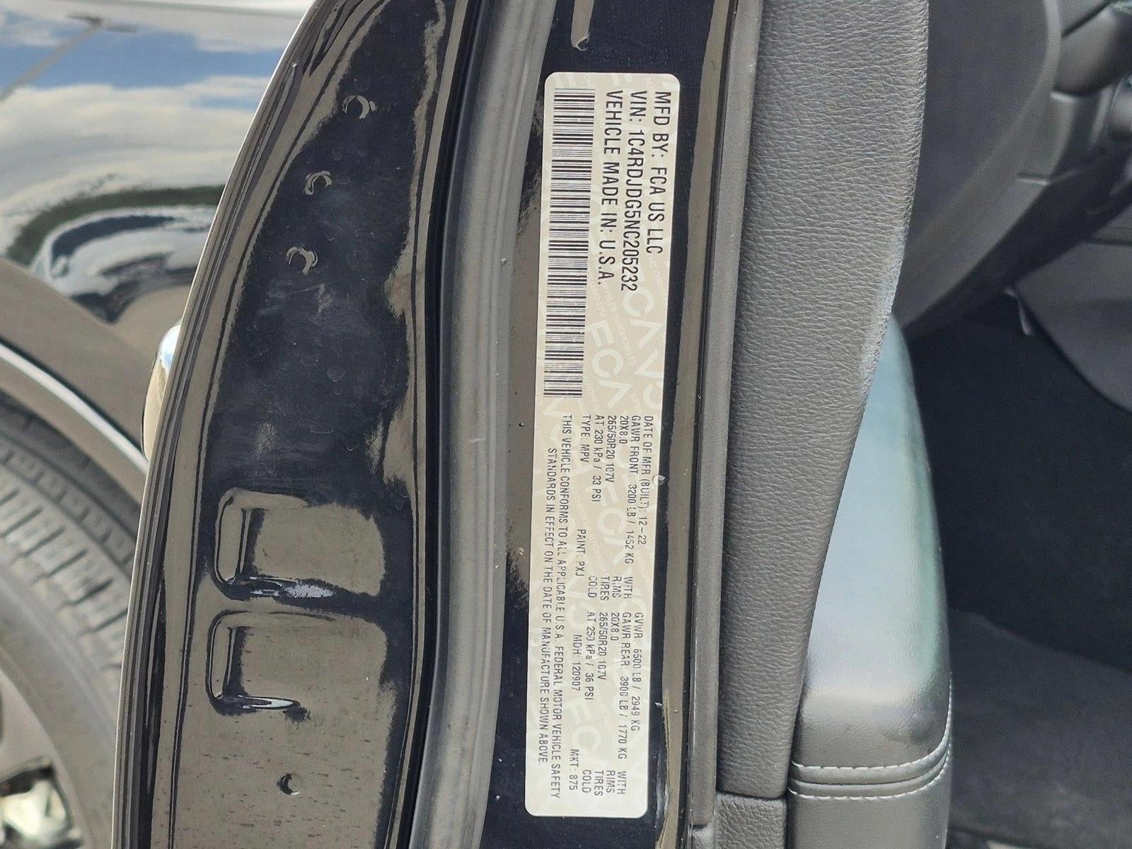 2022 Dodge Durango GT Plus AWD