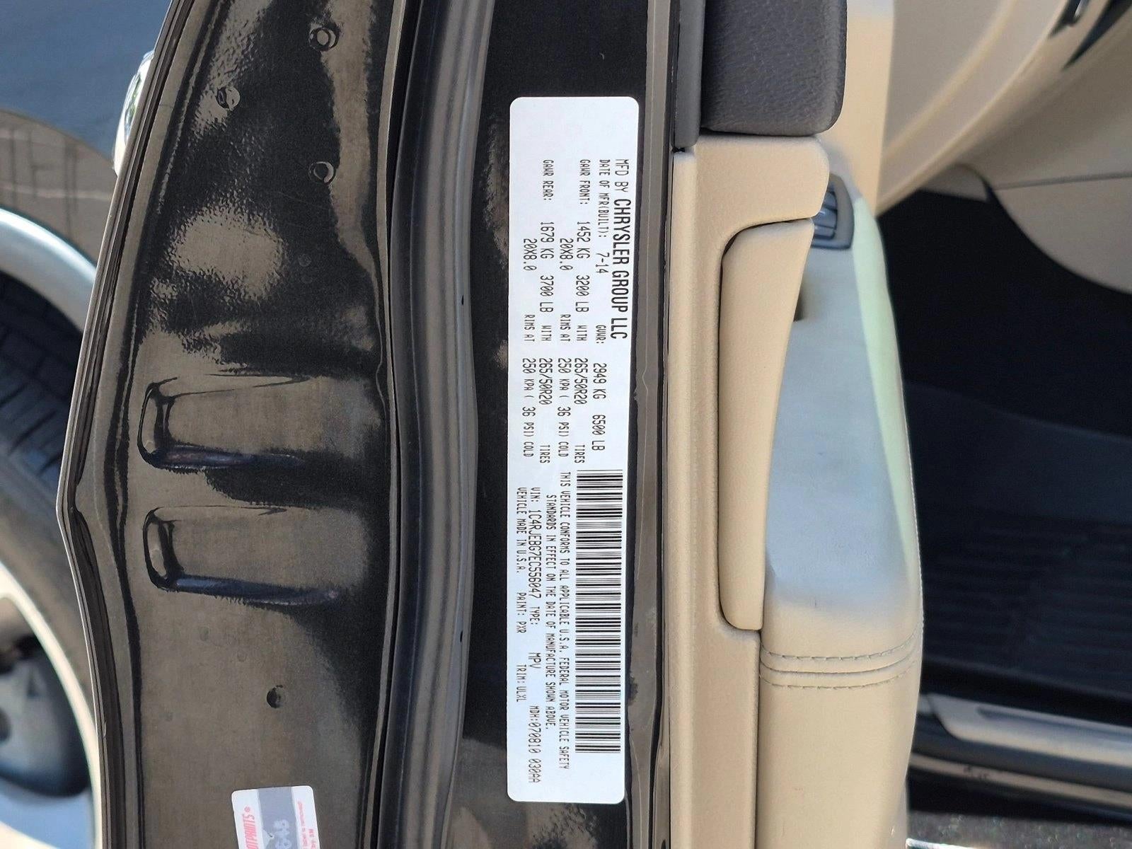 2014 Jeep Grand Cherokee RWD 4dr Limited