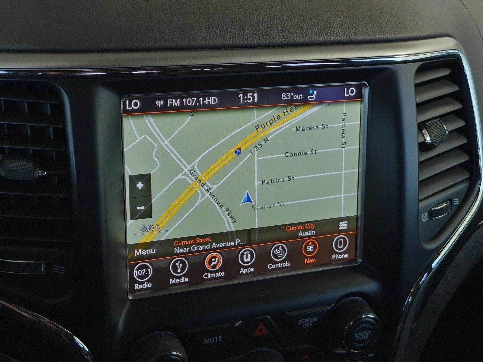 2018 Jeep Grand Cherokee Overland 4x4