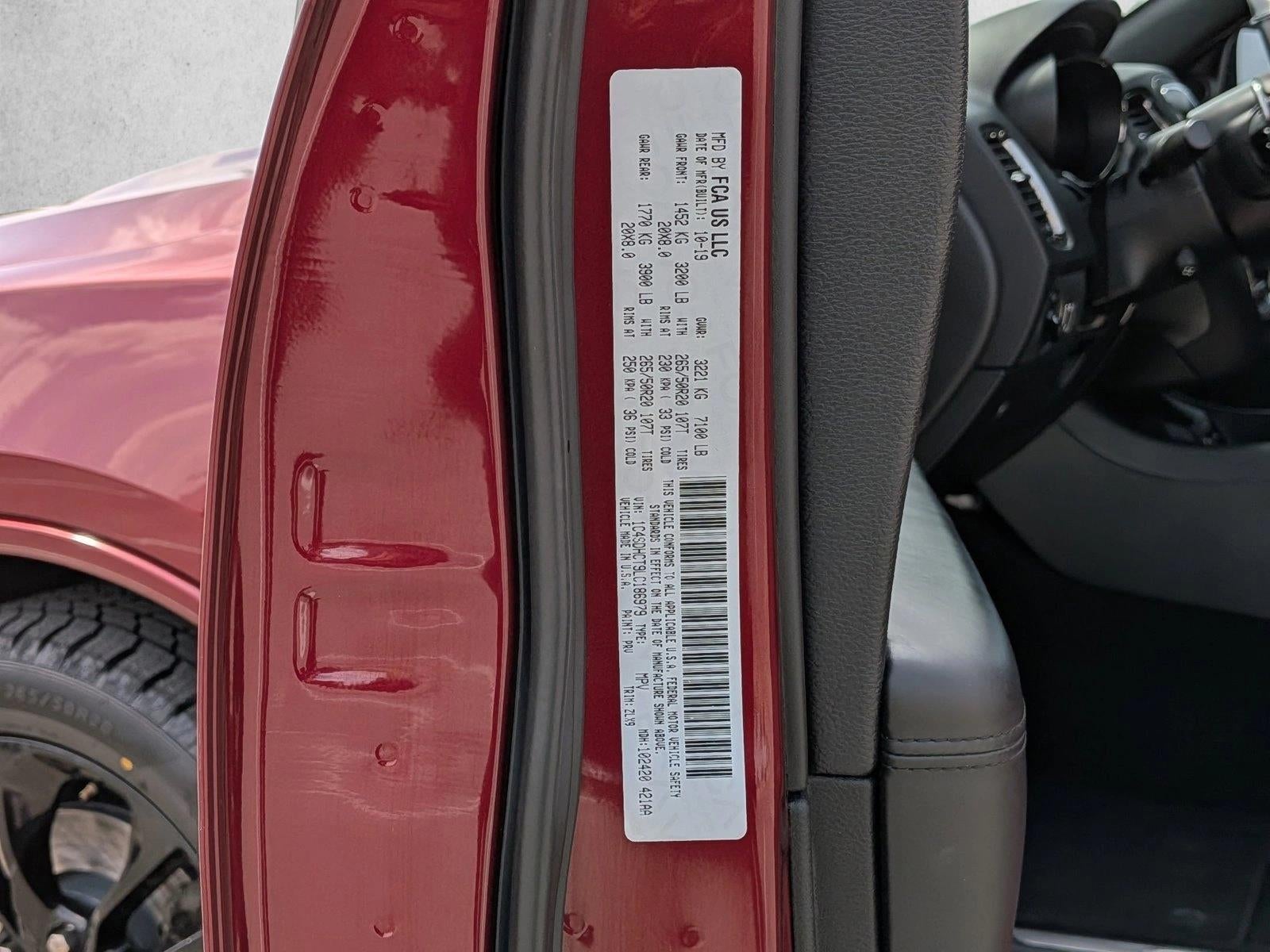 2020 Dodge Durango R/T RWD