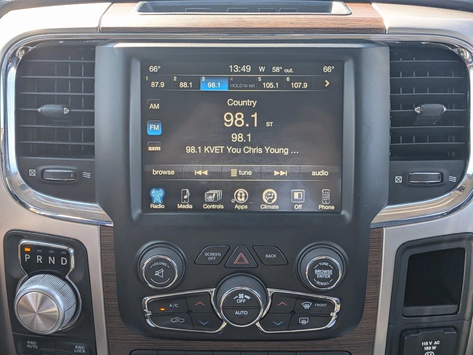 2017 RAM 1500 Laramie 4x4 Crew Cab 5'7" Box